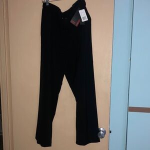 Briggs New York Men's Sleek Black Trousers